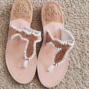 Jack Rogers cork flip flop